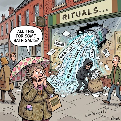 Rituals leaks data of 41 million souls