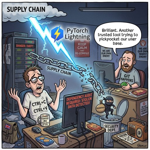 Lightning strikes the supply chain