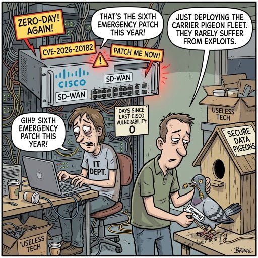 Cisco’s sixth zero-day this year