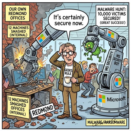 Microsoft saves itself from itself