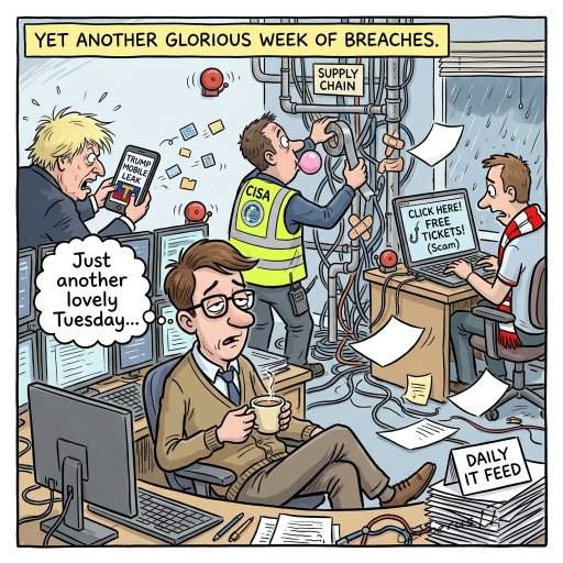 Yet another glorious week of breaches