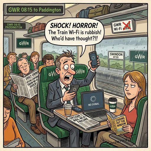 Shock horror: Train Wi-Fi is rubbish