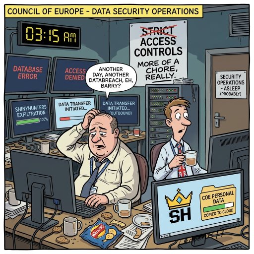 Council of Europe loses its data