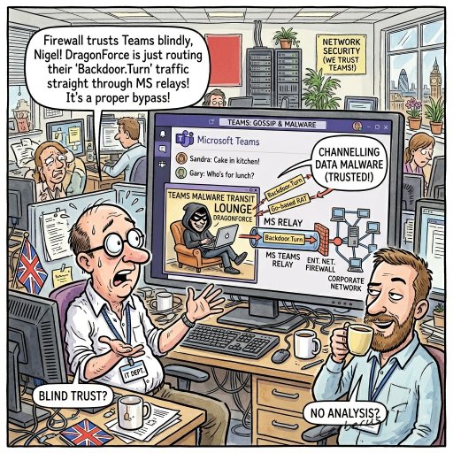 Teams is now a malware transit lounge.