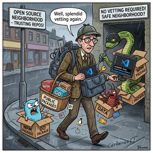 Trusting public packages is a mistake