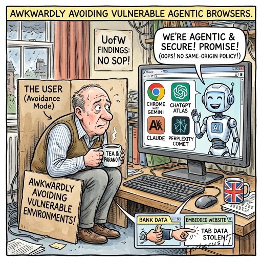 AI browsers are secure, promise.
