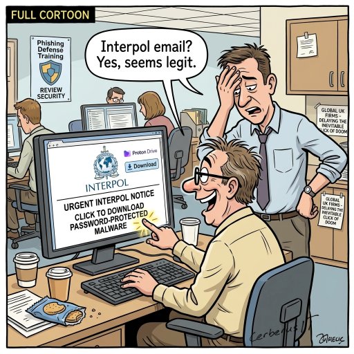 Interpol email? Yes, seems legit.