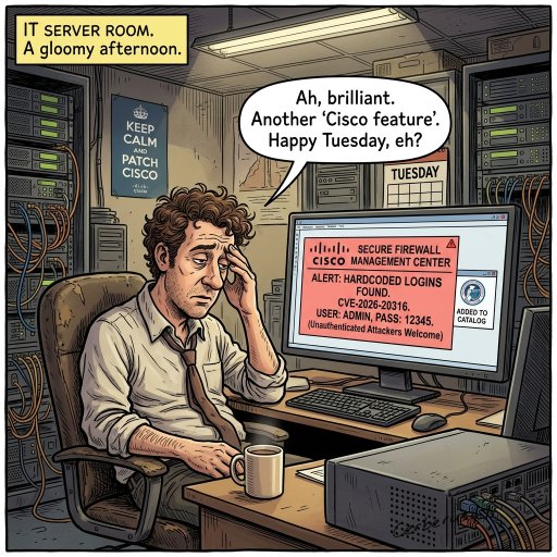 Hardcoded logins, just another Tuesday