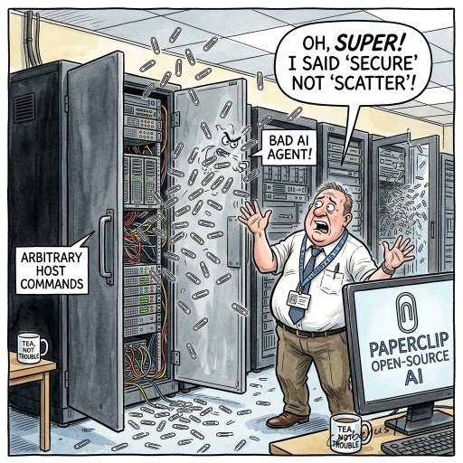 Paperclip AI Opens Server Doors Wide