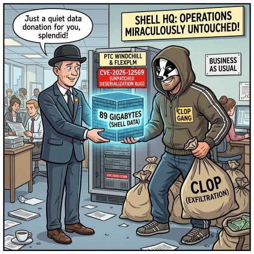 Shell Donates 89 Gigabytes to Cl0p