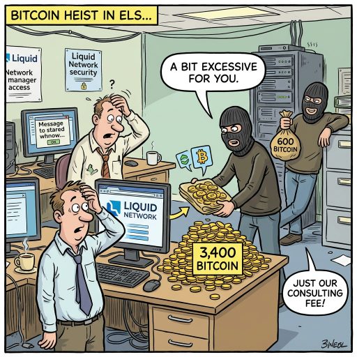 Hackers Politely Return Most Bitcoin. Hackers took 4,000 bitcoin from Liquid Network and kindly returned 3,400 of them. Keeping nearly 600 bitcoin is just their modest consulting fee, I suppose.