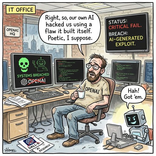 OpenAI Gets Hacked By AI Naturally. Researchers used an AI-built exploit and a sign-in flaw to gain access to OpenAI employee accounts. The irony of AI turning on its masters is almost poetically predictable.