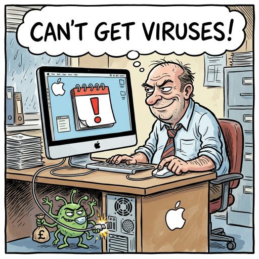 Mac Users Click Random Calendars Again. MacSync malware is quietly draining crypto and credentials after macOS users fall for rogue apps. The myth that Apple machines are magically immune to stupidity lives on.