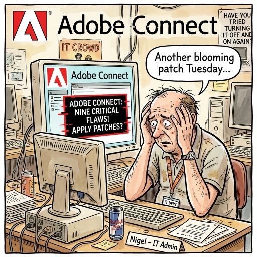 Adobe Connect Serves Nine New Flaws. Adobe released fixes for nine critical security defects in Connect and AEM Forms that generously allow arbitrary code execution. Same story, different day in IT.
