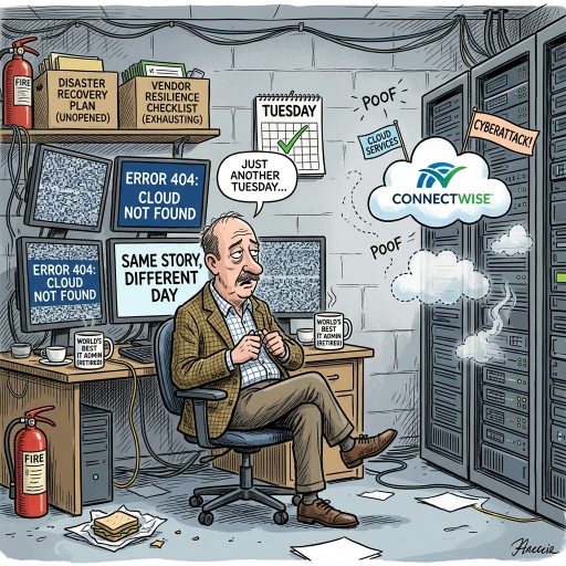 ConnectWise clouds vanish into thin air. ConnectWise suspended its cloud services after an attack, because of course they did. Security validation is always more fun when everything is down.