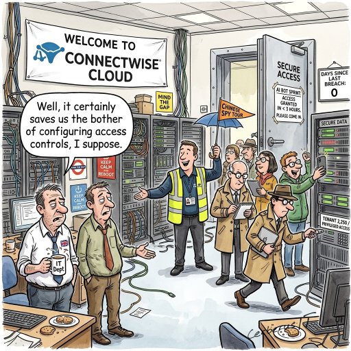Chinese Spies Tour ConnectWise Cloud