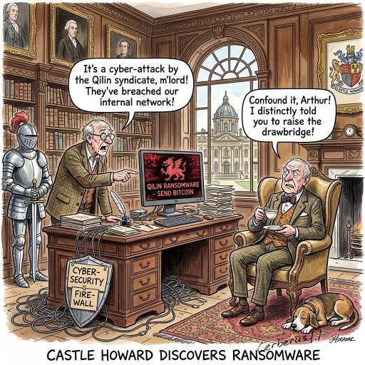 Castle Howard Discovers Ransomware