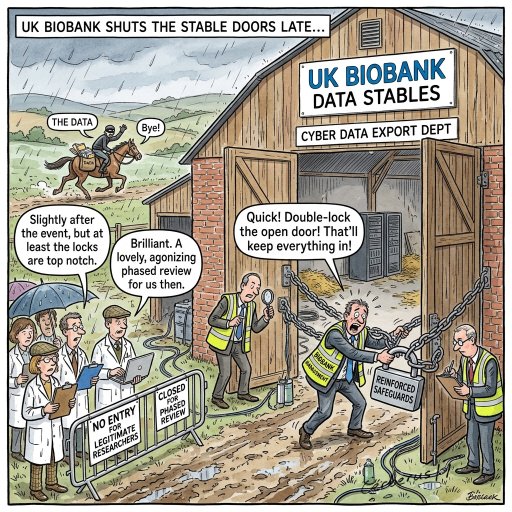 UK Biobank Shuts Stable Doors Late